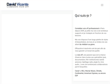 Tablet Screenshot of davidvicente-voix.com